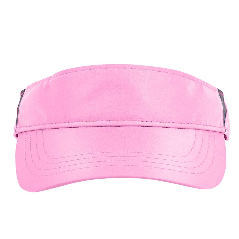 Ash City - Core 365 Adult Drive Performance Visor OS CHARTY PNK/ CRBN