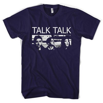 Revolver Tees Talk Talk Unisex T-Shirt Colours (XL, Navy)