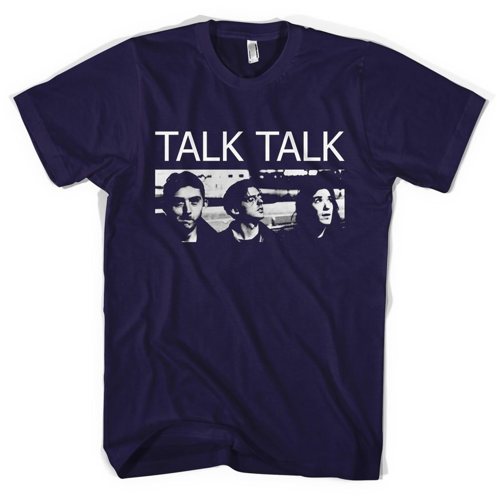 Revolver Tees Talk Talk Unisex T-Shirt Colours (XL, Navy)