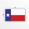 Check6 Texas Flag Bumper Sticker 2-Pack 3"x5" view 2
