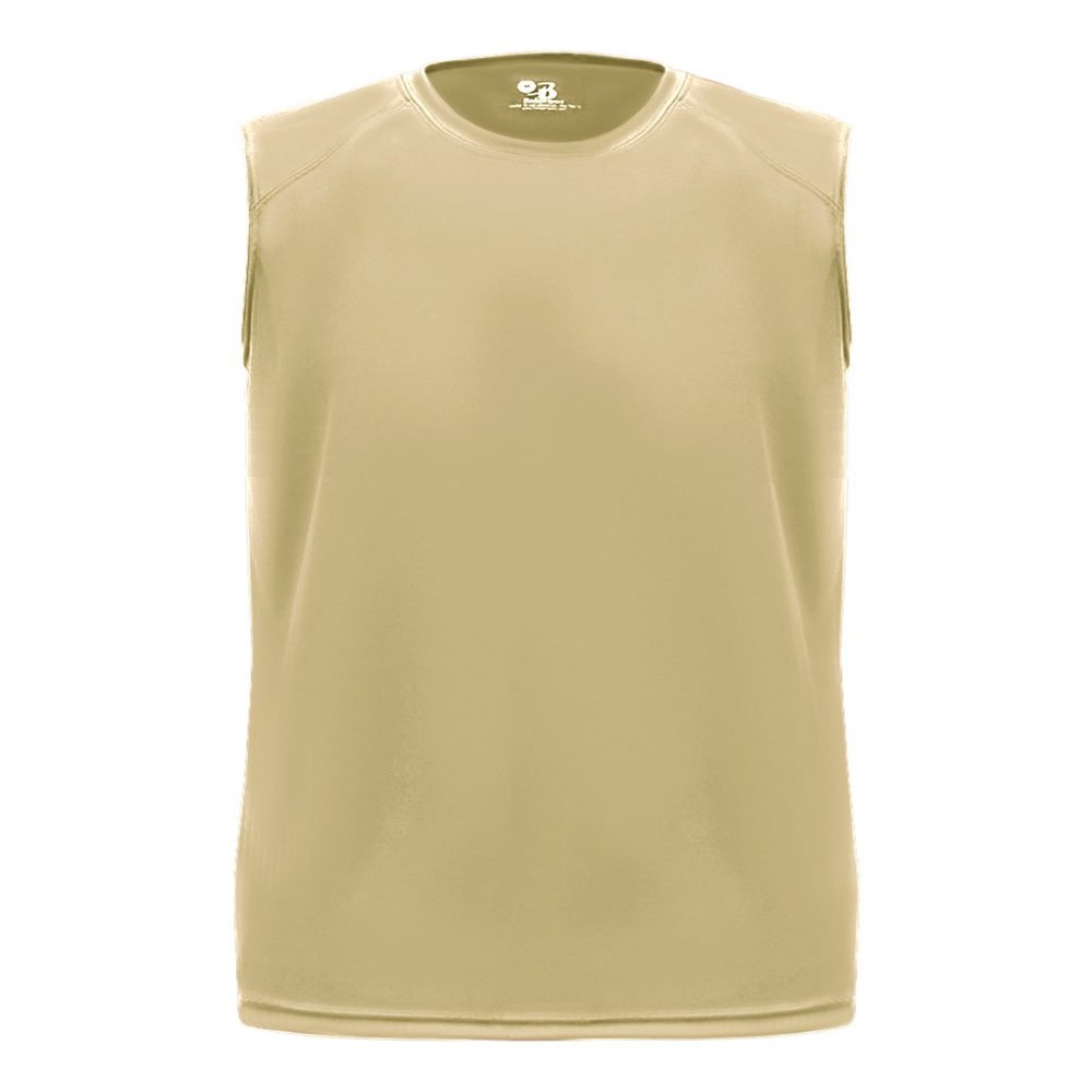 Badger Sport Vegas Gold Adult 3X Sleeveless Wicking Tee