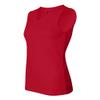 Badger Sport Red Girls Medium Girls Sleeveless Wicking view 2