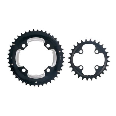 FSA Unisex's Brose E-Bike Chainring Set, Black, Size 42/32T