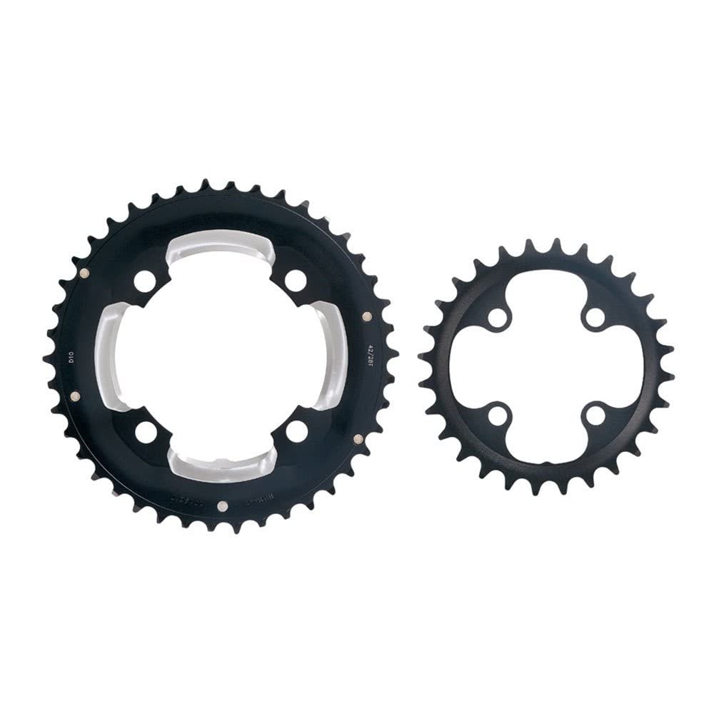 FSA Unisex's Brose E-Bike Chainring Set, Black, Size 42/32T