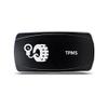 CH4X4 Rocker Switch TPMS Symbol - Horizontal - Green Led view 1