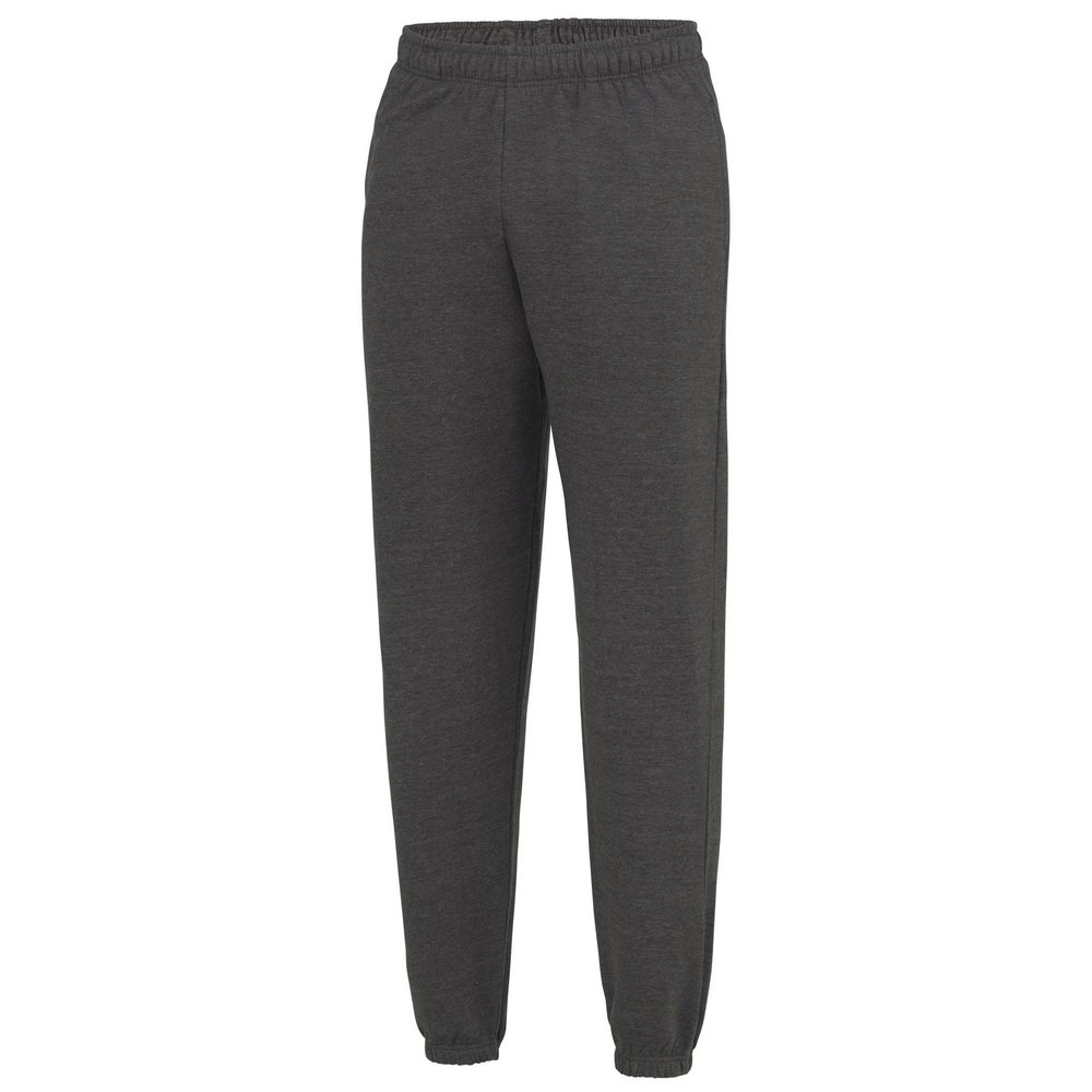 AWDis Just Hoods JH072 College Cuffed Sweatpants - Charcoal - S