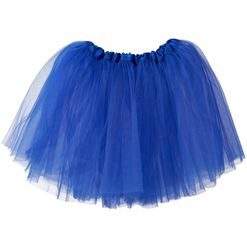 My Lello Royal Blue Little Girls Tutu 3-Layer Ballerina (10 mo - 3T)