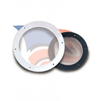 Beckson Round Fixed Port 6" Body - Clear Lens
