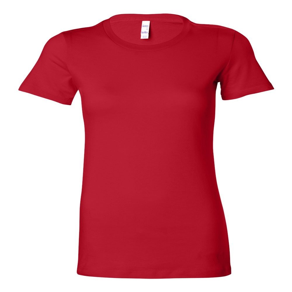 Bella+Canvas-Womens-The favourite t-shirt, Longer body length tshirt