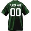 Custom Football Jersey for Men You Design Online in Adult Small in Dark Green view 2