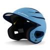 Boombah DEFCON Batting Helmet Sleek Profile Columbia Blue/Navy - Size Senior 7" - 7 3/4" view 1