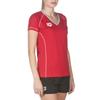 ARENA Women's Team Line Short Sleeve T-Shirt, Red, S view 3