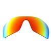 Galaxy Replacement lenses For Oakley Batwolf Polarized Multiple-Color Available Red view 1