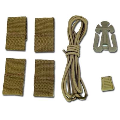 FMA EXF Airsoft Helmet Elastic Kit, Tan