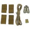 FMA EXF Airsoft Helmet Elastic Kit, Tan view 1