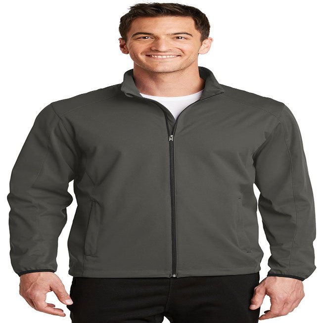 Port Authority Active Soft Shell Jacket. J717, Grey Steel, S