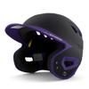 Boombah DEFCON Batting Helmet Black/Purple - Size Senior 7" - 7 3/4" view 1