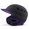 Boombah DEFCON Batting Helmet Black/Purple - Size Senior 7" - 7 3/4" view 2