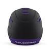 Boombah DEFCON Batting Helmet Black/Purple - Size Senior 7" - 7 3/4" view 4