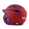 Boombah DEFCON Batting Helmet Sleek Profile Red/Royal Blue - Size Junior 6 1/4" - 7" view 3