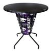 Holland Bar Stool Co. Outdoor/Indoor LED Lighted Kansas State Pub Table view 1