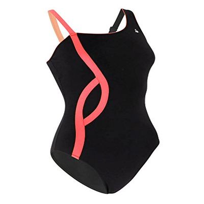 Aqua Sphere Arleen Open Back,Navy Blue/Dark Pink (422),44