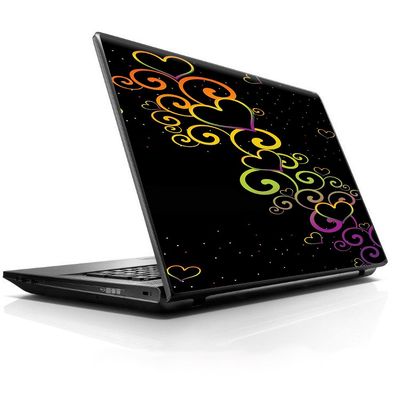 15 15.6 inch Laptop Notebook Skin Vinyl Sticker Cover Decal Fits 13.3" 14" 15.6" 16" HP Lenovo Apple Mac Dell Compaq Asus Acer/Trail of Glowing Hearts