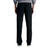 Haggar Men's Cool 18 Pro Slim Fit Flat Front Casual Pant, Black, 40W x 32L view 3