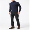 Regatta Montes Half Zip Lightweight Fleece Top - XL - Navy Blue view 3