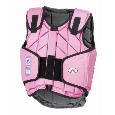 USG Eco-Flexi Panel Safety Vest, EN 13158-2018, Safety Vest, Pink, Child XL