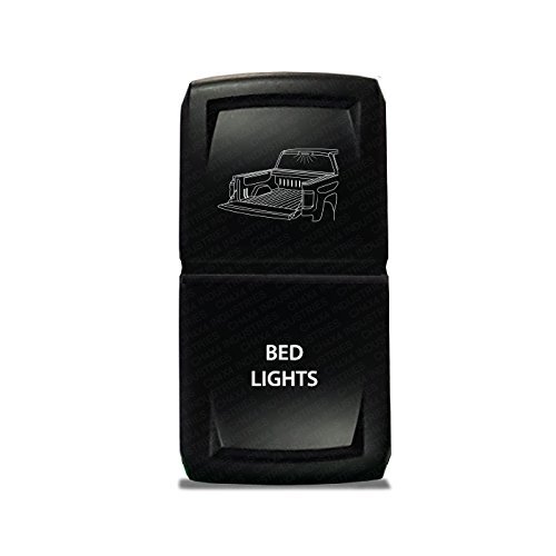 CH4X4 Rocker Switch V2 Bed Lights Symbol - Amber Led