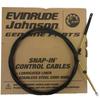 Johnson/Evinrude/OMC New OEM 10' Remote Control Cable 173110, 0173110 10ft view 1