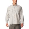 Columbia Mens PFG Bahama II Long Sleeve Shirt, Cool Grey, X-Large view 1