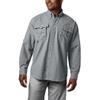 Columbia Mens PFG Bahama II Long Sleeve Shirt, Cool Grey, X-Large view 3