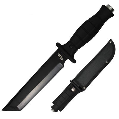 12" Rtek Tactical Tanto Blade Hunting Knife with Sheath Fixed Blade Good for Camping Hunting Survival Indoor and Outdoor Activities Mens Gift