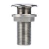 Amarine-made Straight Thru-Hull Valve Fitting Fully Threaded Stainless Steel 316 Boat Thru Hull for 3/4-Inch Interior Diameter Hose Thru Drain Boat Hose view 1