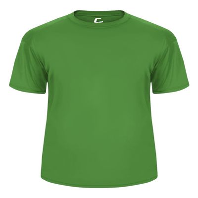 Badger Sport C2 Kelly Green Youth XS Short Sleeve Wicking Tee