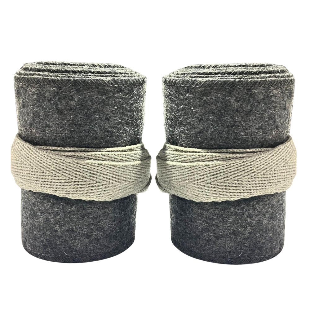 Warreplica WW1 Austrian (Austro-Hungarian) Army Pike Grey Wool Putty Putties 96" Repro for Collectors,Reenactment,Display,Costume,LARP,Military Props and Vintage winter Uniform Accessories Leg Wraps