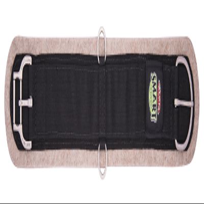 Weaver Leather Wool Blend Felt Lined Smart Cinch, Straight, 36", Black