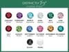 DistinctlyIvy Ice Skater Necklace - Personalized Name, Birthstone Color - Laser Engraved Disc - Little Girls Winter Skating Gift - DGR-15mm view 3