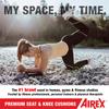 AIREX Premium Seat and Knee Cushion -Versatile Comfortable Knee or Seat Pad for Yoga, Pilates, Exercising, Gardening, Seating, Work, and More, 16" x 16", Red view 4