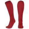 CHAMPRO Multi-Sport Athletic Compression Socks for Baseball, Softball, Football, and More, Scarlet, Small view 1