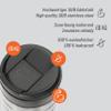 Esbit ESMGF450TLS Outdoor Camping Thermal Mug Majoris Thermo Mug with Flip Top Lid, Silver, 15.2 fl oz (450 ml) view 2