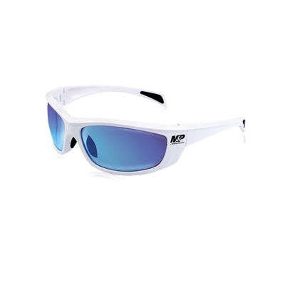 Smith & Wesson M&P Whitehawk Full Frame Shooting Glasses with No-Slip Rubber, Impact Resistance and Anti-Fog Lenses for Shooting, Working and Everyday Use