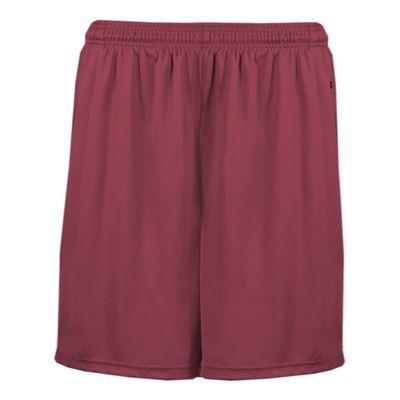 Badger Sport Cardinal 10" Adult Small Athletic B-Core Pocketed Shorts
