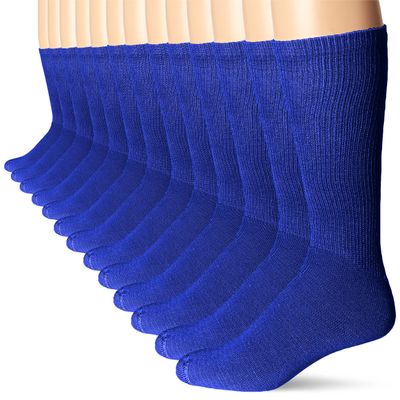 MARTIN SPORTS All Sports Socks, Royal, X-Large