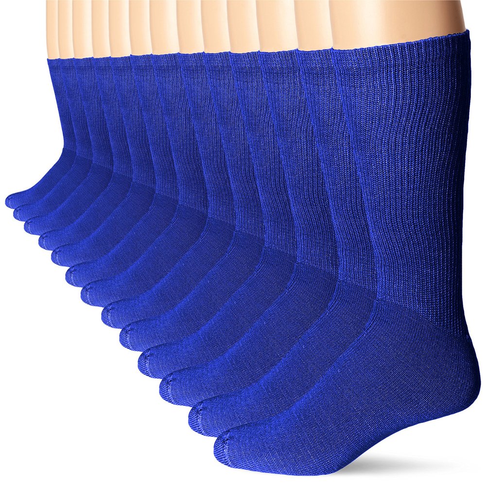 MARTIN SPORTS All Sports Socks, Royal, X-Large