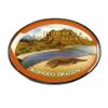 Collectible Novelty Pin for Backpack, Scarf - Made From Jeweler Class Metal - Spartan and the Green Egg Explorer Pin Series: Komodo Island, Indonesia (45) view 1