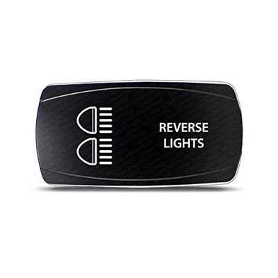 CH4X4 Rocker Switch Reverse Lights Symbol 4 - Horizontal - Amber Led