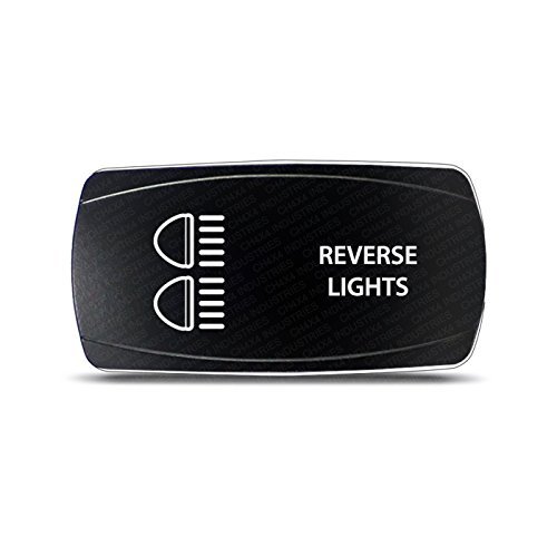 CH4X4 Rocker Switch Reverse Lights Symbol 4 - Horizontal - Amber Led